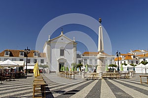 Marques de Pombal square in Vila Real de Santo Antonio