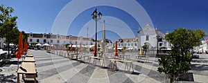 Marques de Pombal square in Vila Real de Santo Antonio