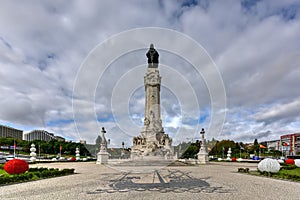 Marquess of Pombal Square - Lisbon, Portugal photo