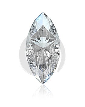 Marquise cut diamond photo