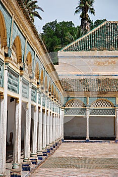 Marrakech, former imperial city in western Morocco