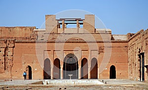 Marrakech, former imperial city in western Morocco