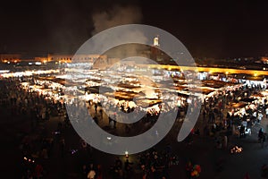 Marrakech Jemaa El Fna Place