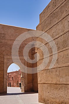 Marrakech Moulay el Yazid Mosque Walls