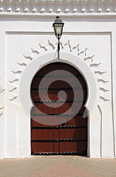 Marrakesh Islamic arched gate