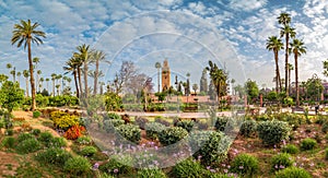 Marrakesh landscape photo