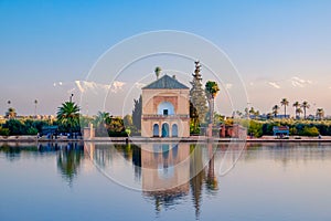 Marrakesh Menara Gardens Sultan`s Pavilion