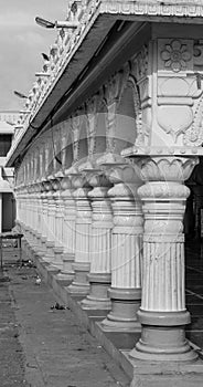 Marriage hall Pillars in Perspective