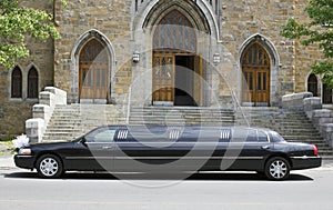 Marriage limo