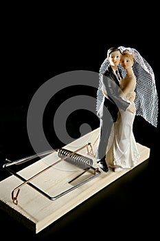 Marriage seen as a mouse trap