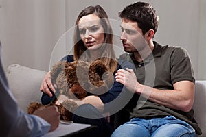 Marriage therapy because of infertility photo