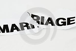 Marriage torn apart