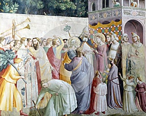 Marriage of the Virgin, Basilica di Santa Croce in Florence