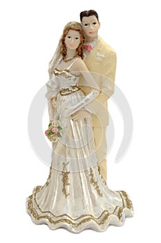 Married couple figurine