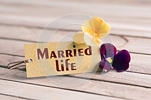 Married life tag