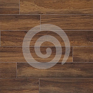 Marron wood plank ceramic tile texture