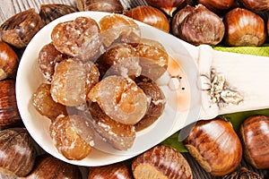 Marrons glaces photo