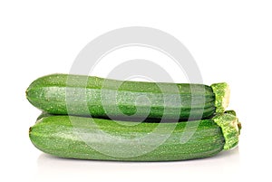 Marrows isolated on white background