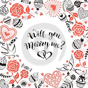 Marry me card