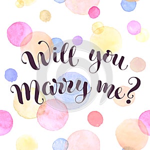 Marry me card