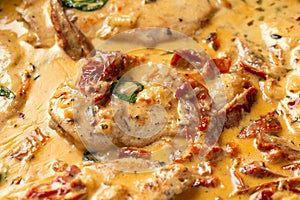 Marry Me Chicken. Creamy Garlic Sun Dried Tomato Chicken. Healthy food