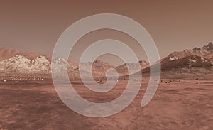 Mars Environment Landscape