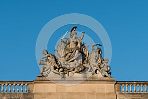 Mars, the god of war - sculpture, Zeughaus, Berlin