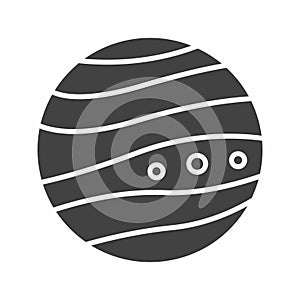 Mars icon vector image.