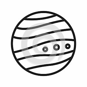 Mars Icon vector image.
