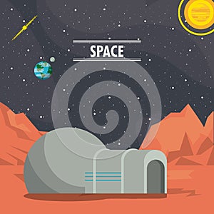 Mars space adventure