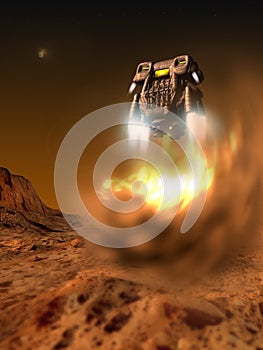 Mars landing