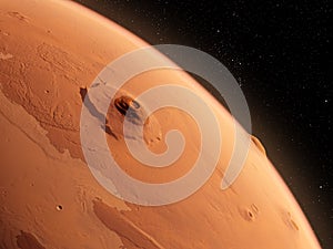 The mars - olympus mons