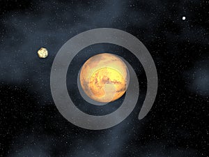 Mars planet