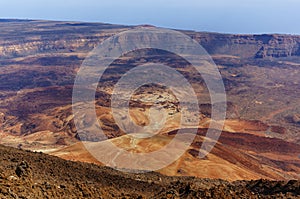 Mars the red planet\'s desert landscape. Mount Teide in Tenerife. Tenerife, Canary Islands