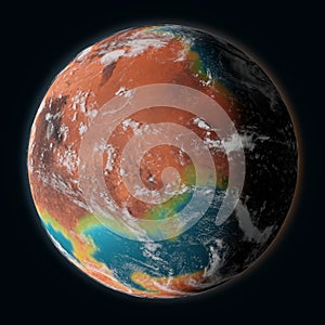 Mars Terraforming ilustration