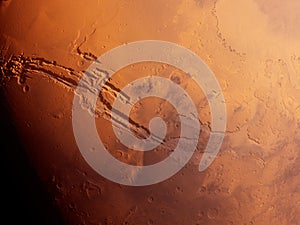 The mars - valles marineris