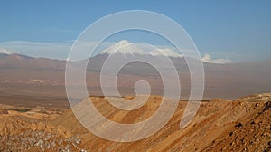 Mars Valley - Valle de Marte and Cordillera de la Sal, Atacama Desert, Chile photo