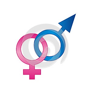 Mars and venus symbol