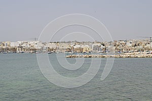 Marsaxlokk& x27; s bay Malta