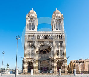 Marseille Cathedral, large catholic church