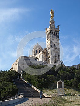Marseille cathedral Notre-Dame de la Garde