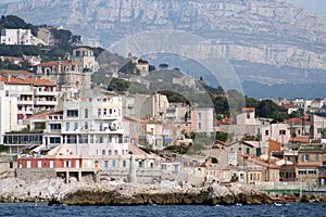 Marseille coastline