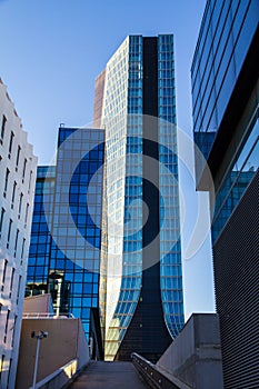 The CMA CGM tower in Marseille, France