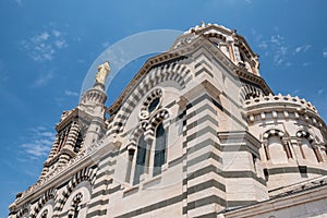 Marseille Notre-Dame de la Garde Church, Provence, France