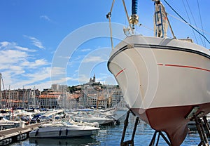 Marseille Old port - south France