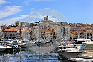 Marseille Old port - south France