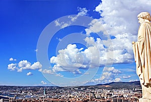 Marseille panorama - south France