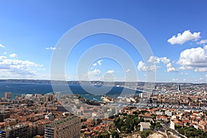 Marseille panorama - south France