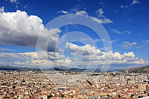 Marseille panorama - south France