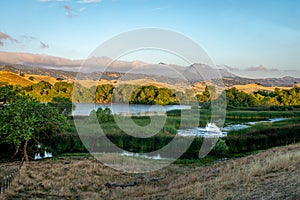 Marsh Creek Reservoir at Sunrise